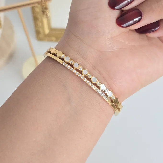 Double-White Bracelet