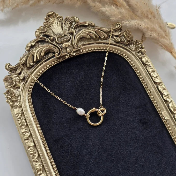 Pearl-Ring Necklace