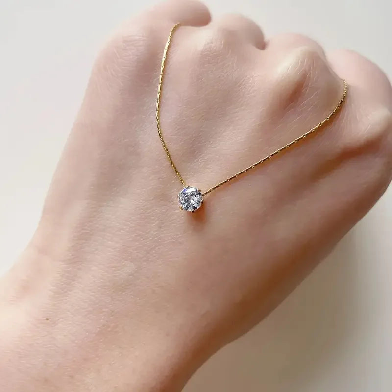 Cubic-zirconia Necklace