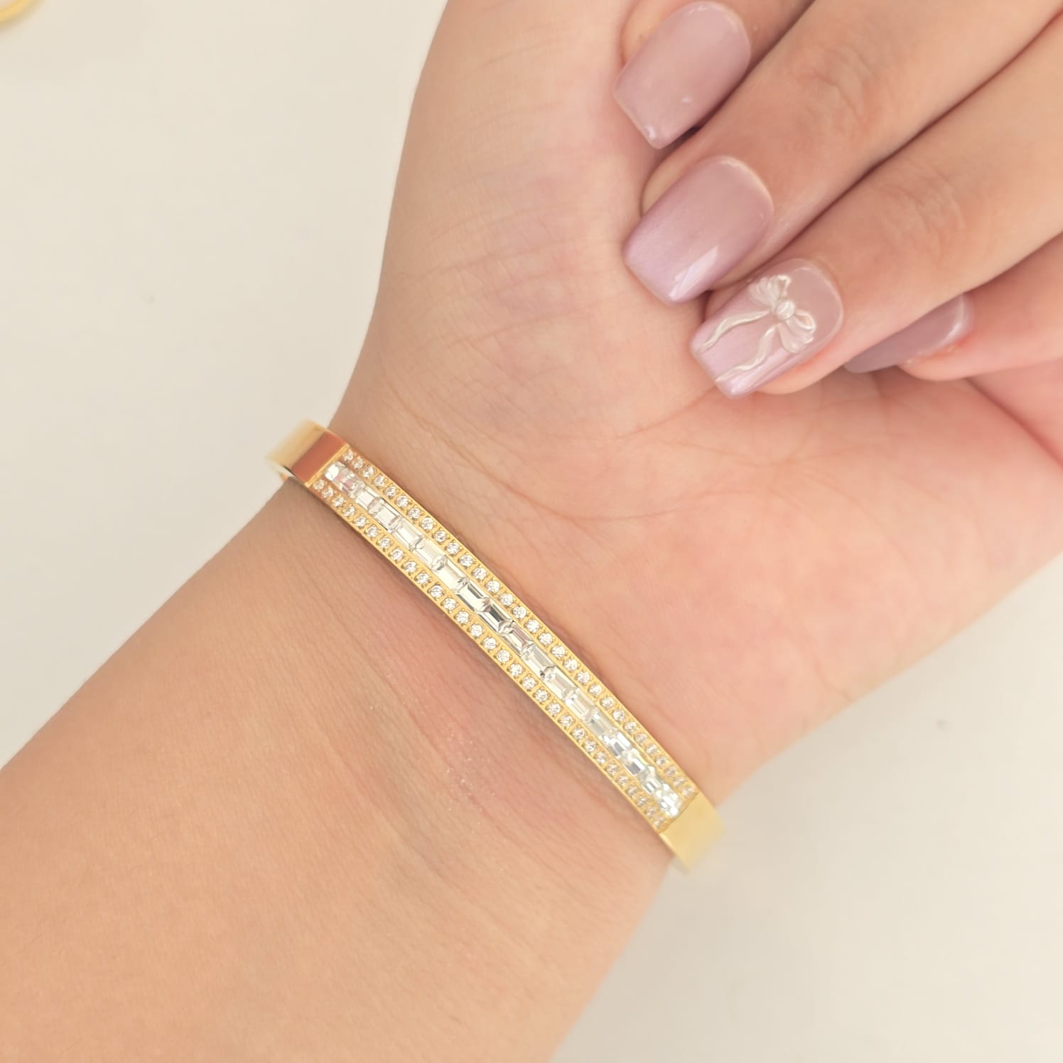 Crystal-Line Bracelet