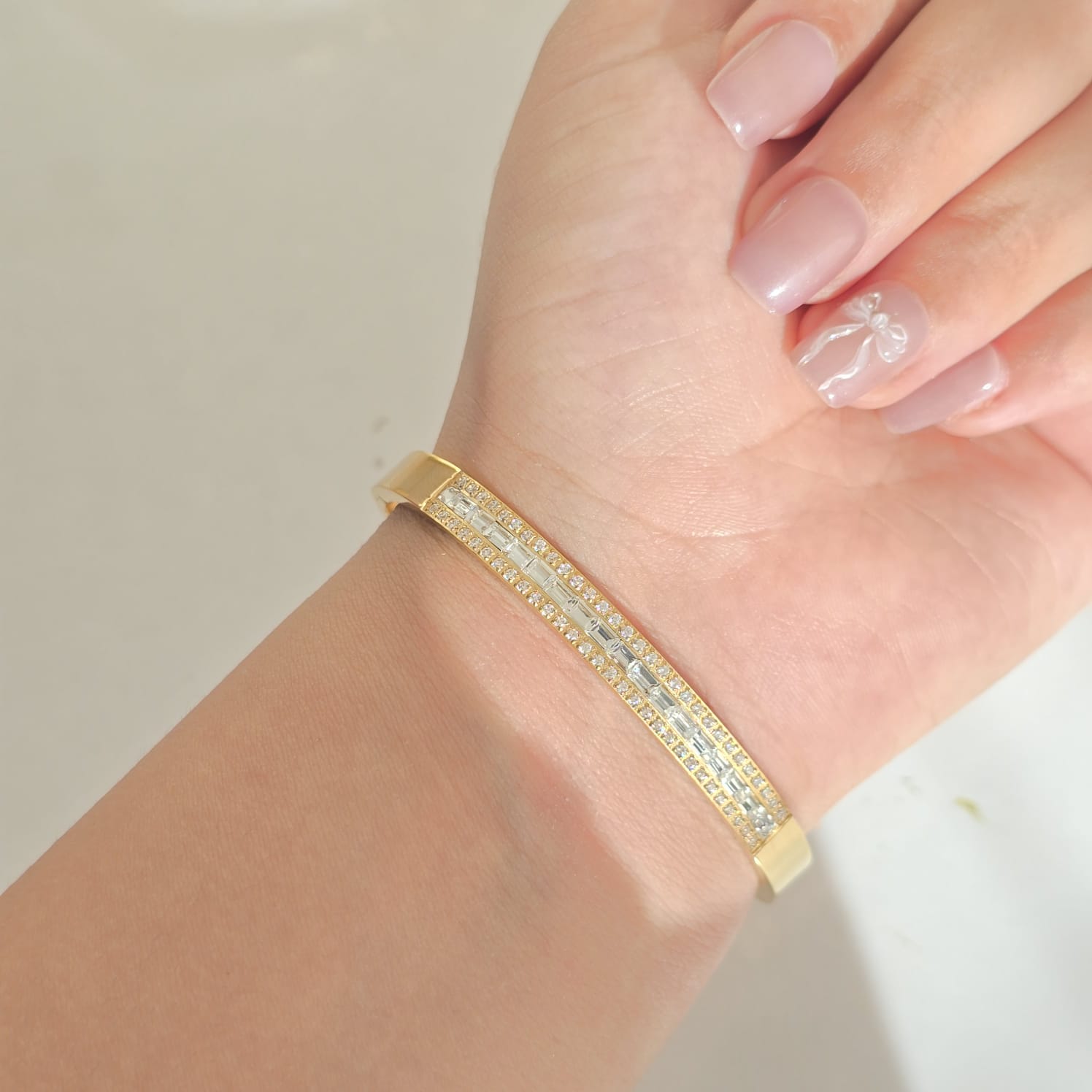 Crystal-Line Bracelet