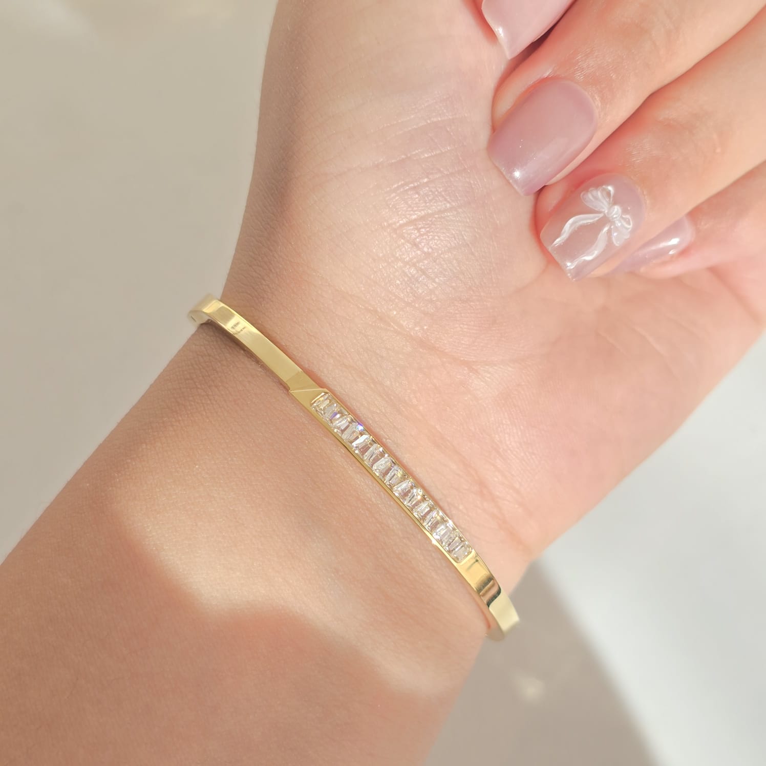 Crystal-Bar Bracelet