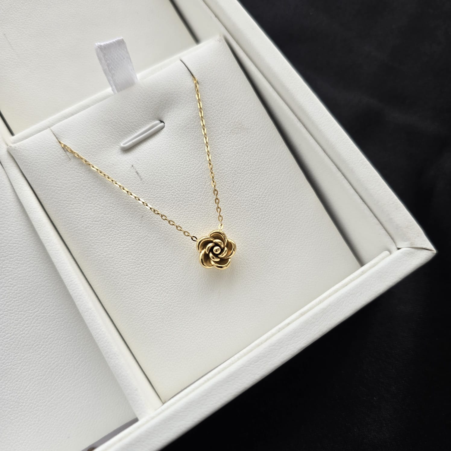 Golden-Rose Necklace