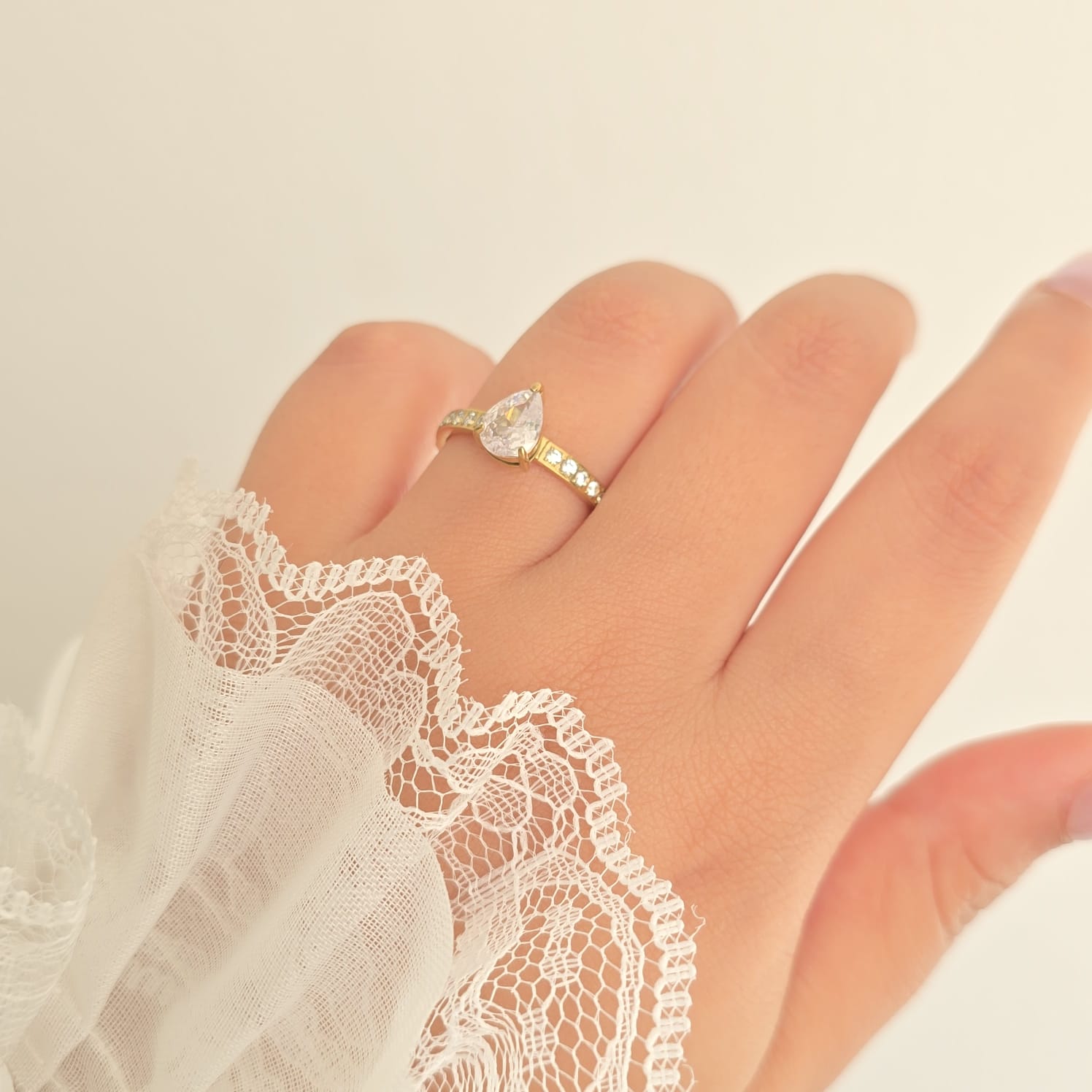 Water-Drop Ring