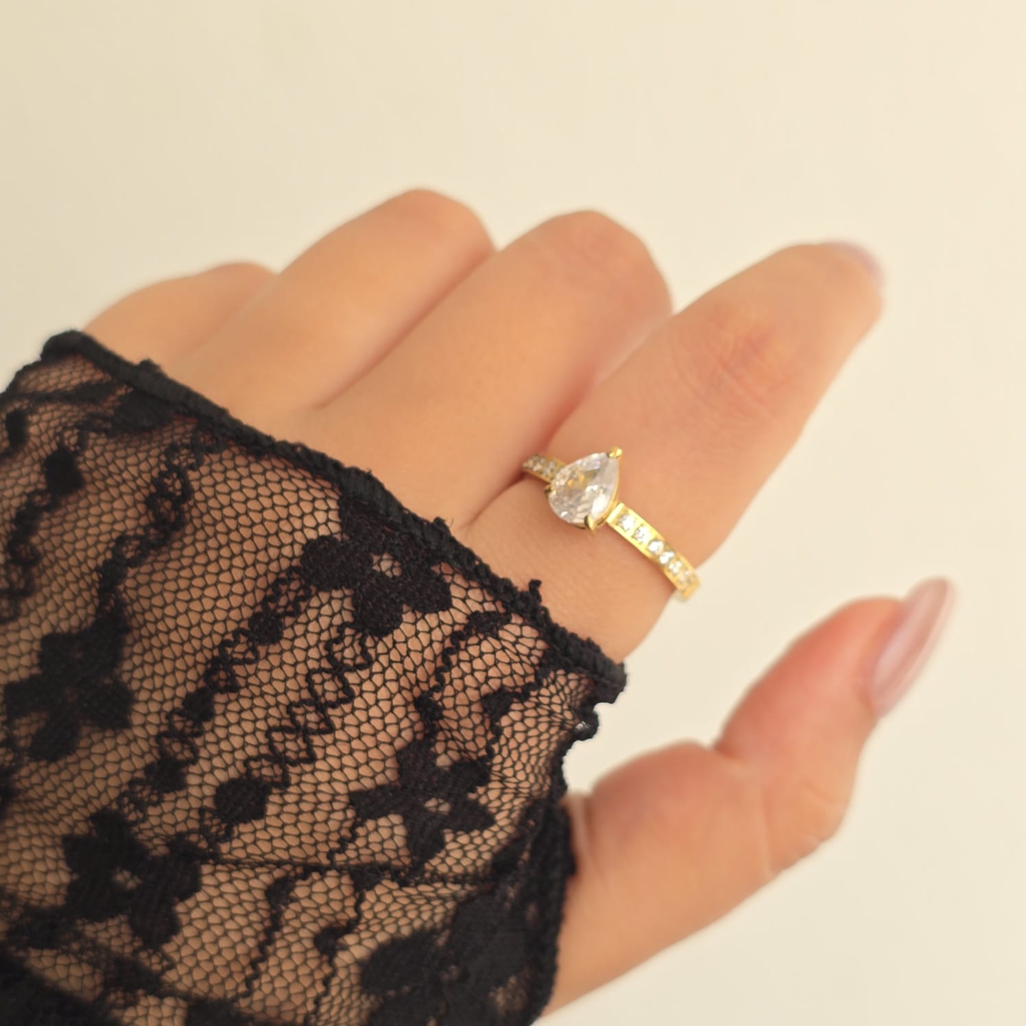 Water-Drop Ring