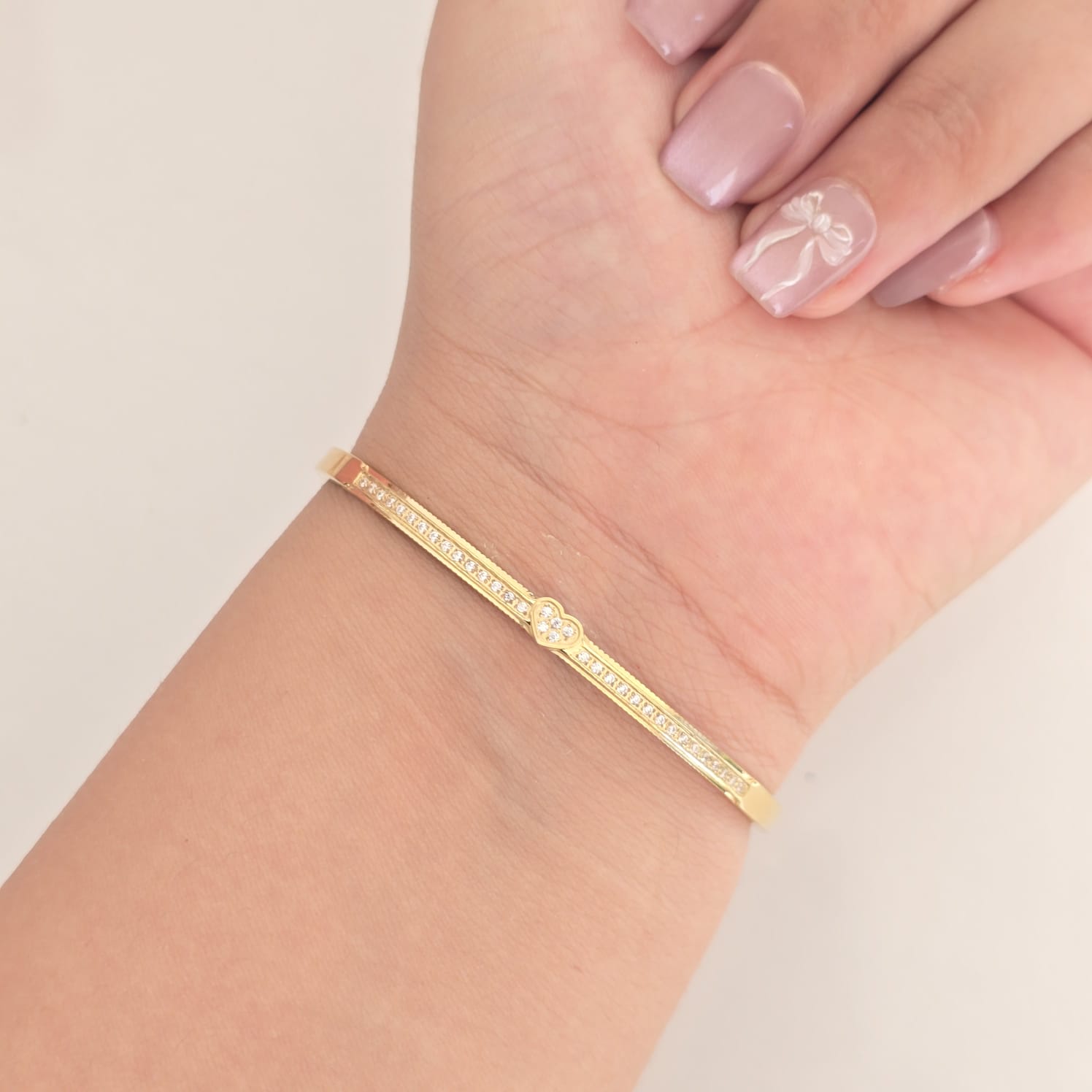 Heart-Line Bracelet