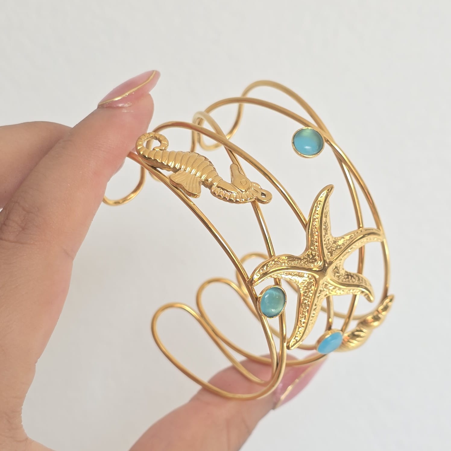 Blue-Starfish Bracelet