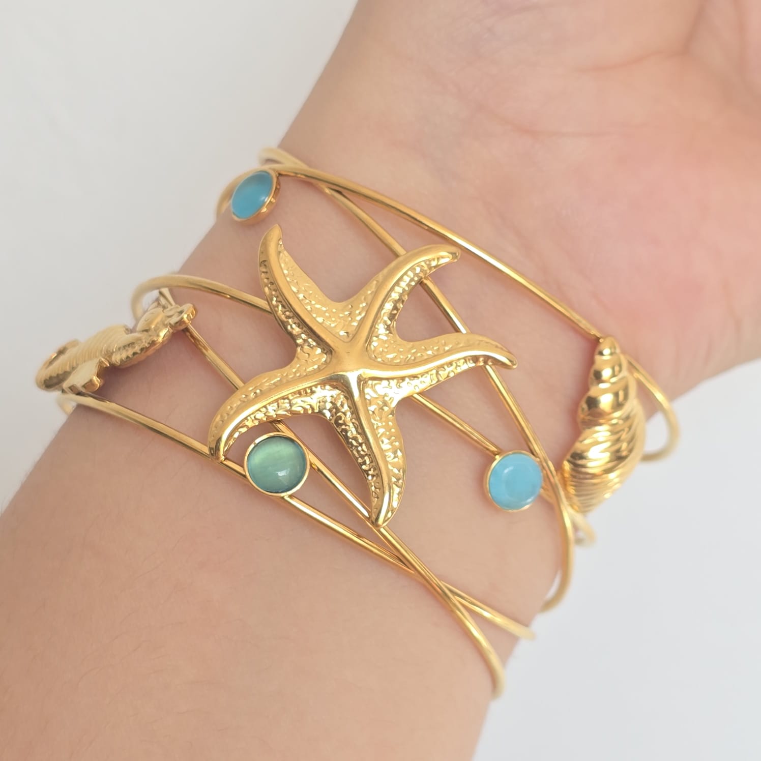 Blue-Starfish Bracelet