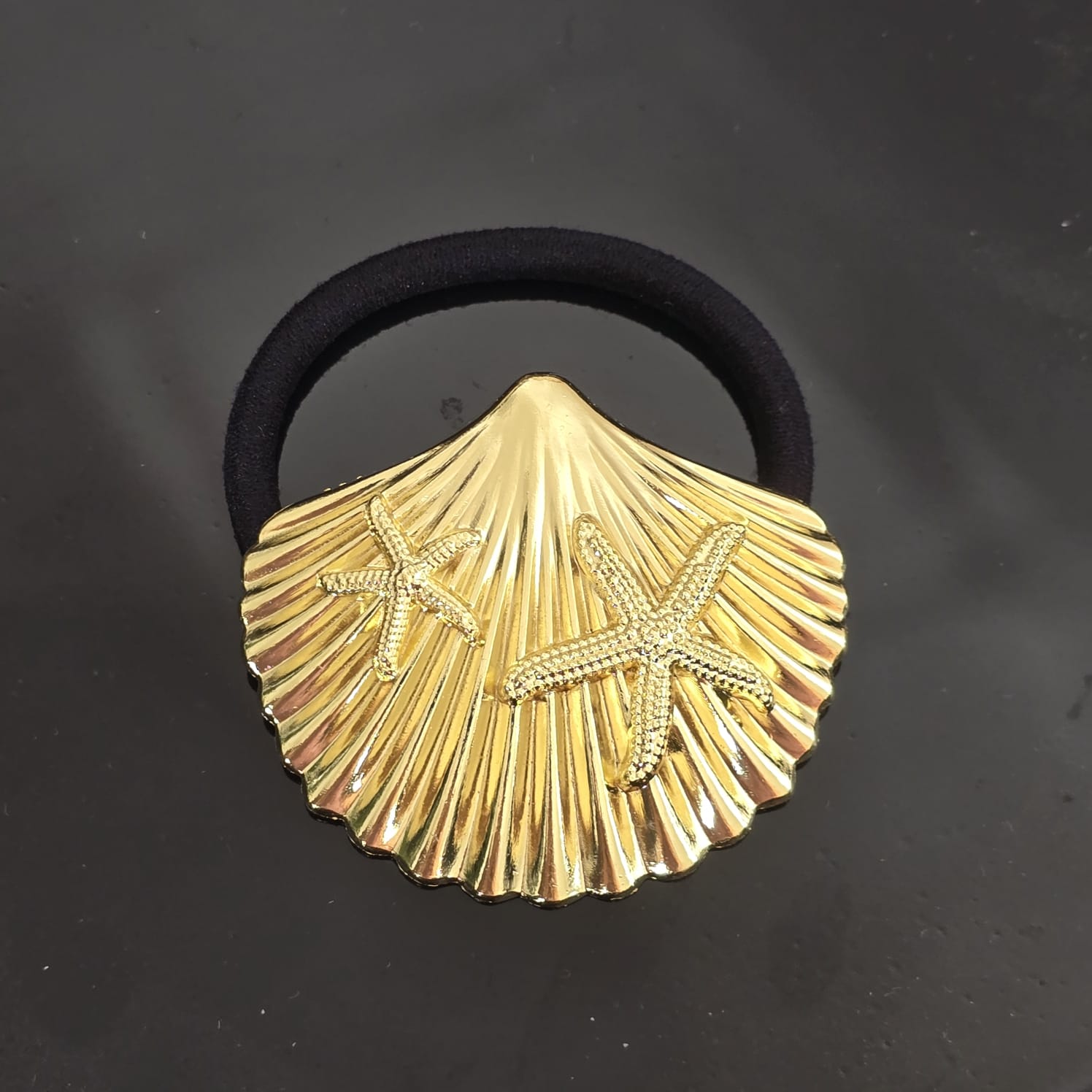 Golden-Tides Hair Ties