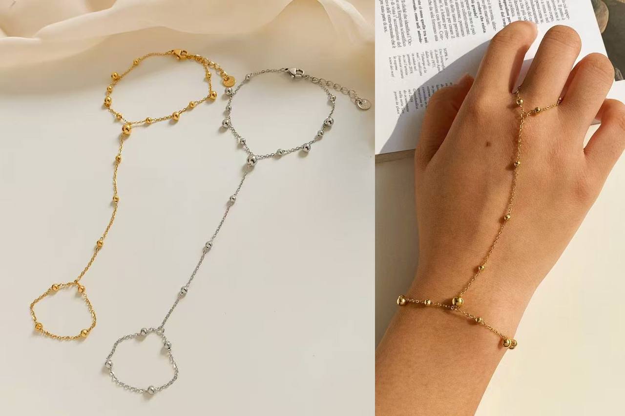 Golden-Dots Handchain