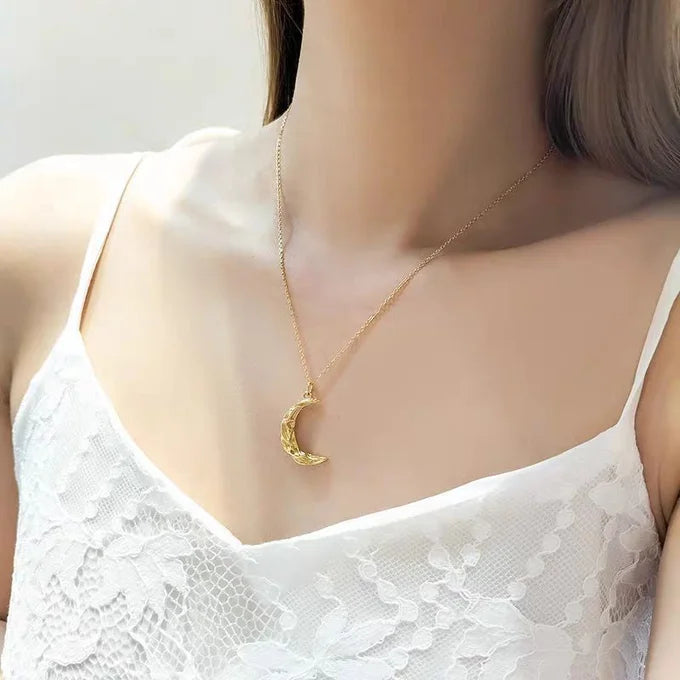 Crescent-Moon Necklace