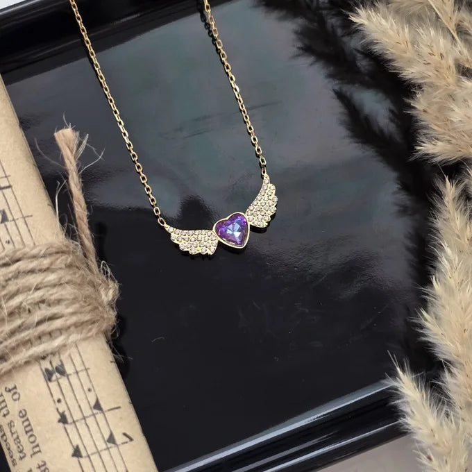 Winged-Heart Necklace
