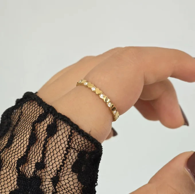 Heartline Ring