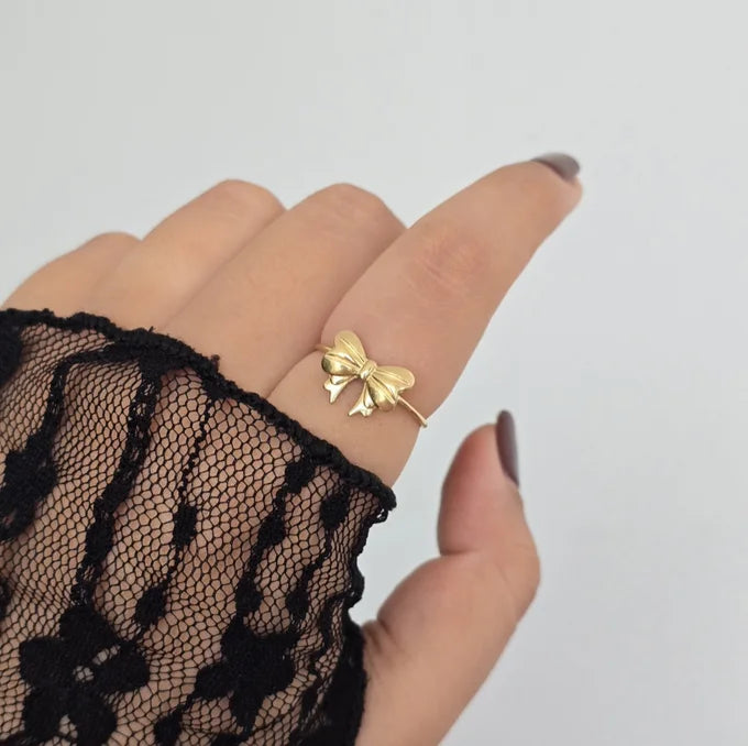 Butterfly-Charm Ring