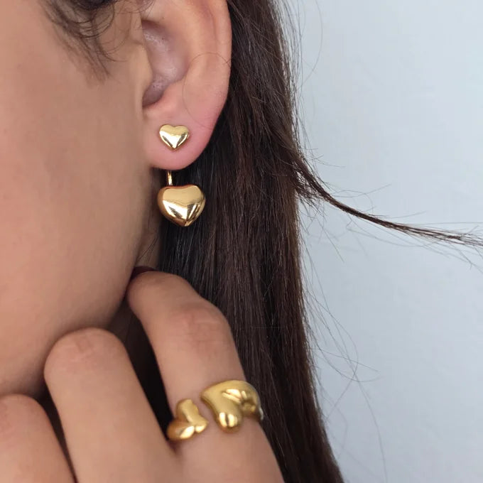 Double-heart Earrings