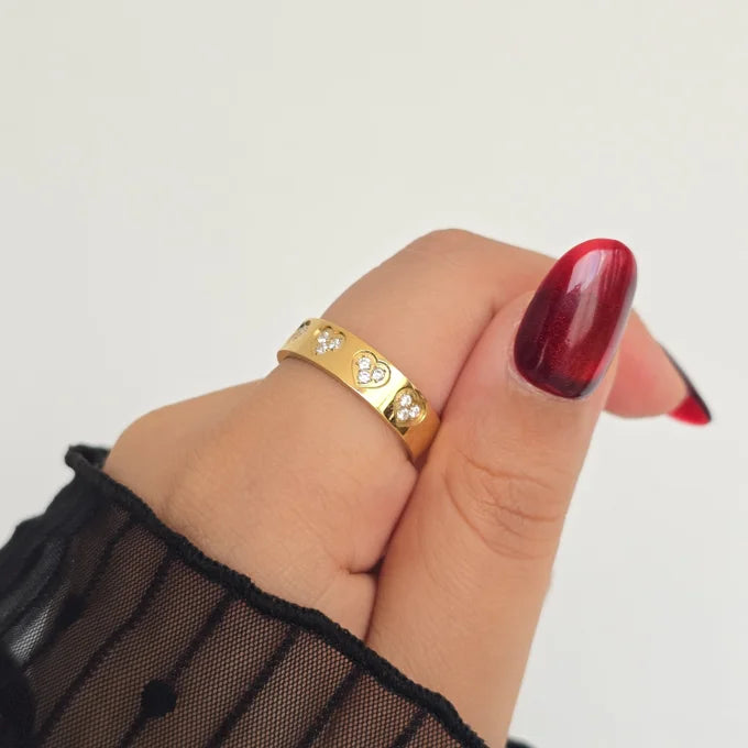 Multi-Heart Ring
