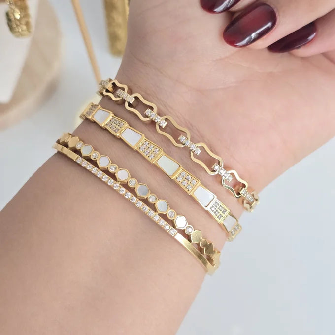 Classy-Trio Bracelets