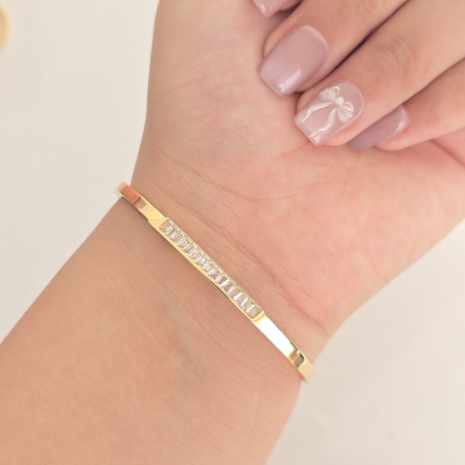 Crystal-Bar Bracelet