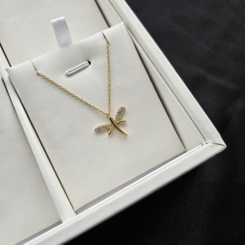 Golden-butterfly Necklace