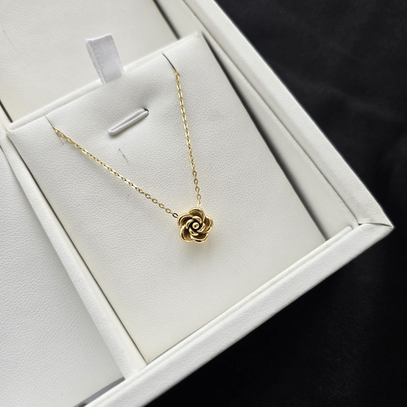 Golden-Rose Necklace