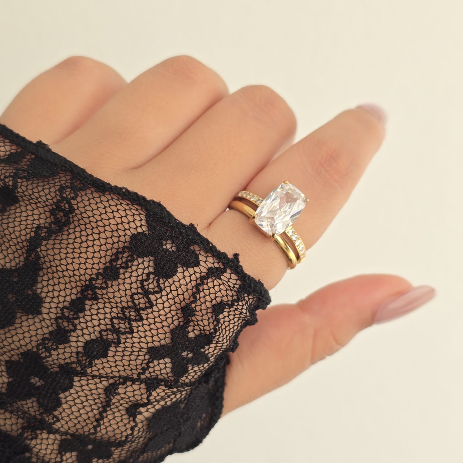Emerald-Cut Ring