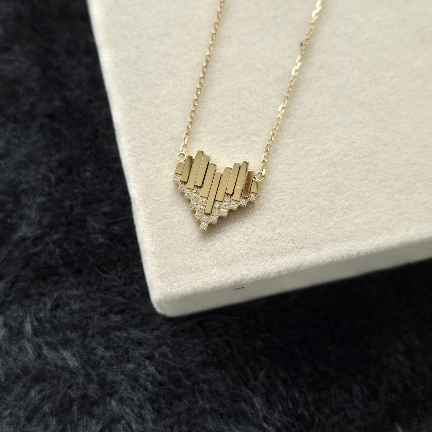 Pulse-Heart Necklace