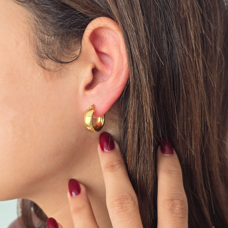 Pure-Hoop Earrings