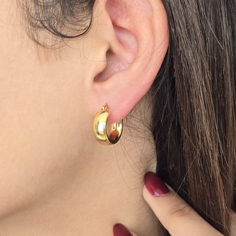 Pure-Hoop Earrings