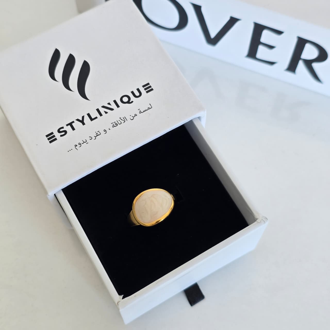 Pearl-Drop Ring