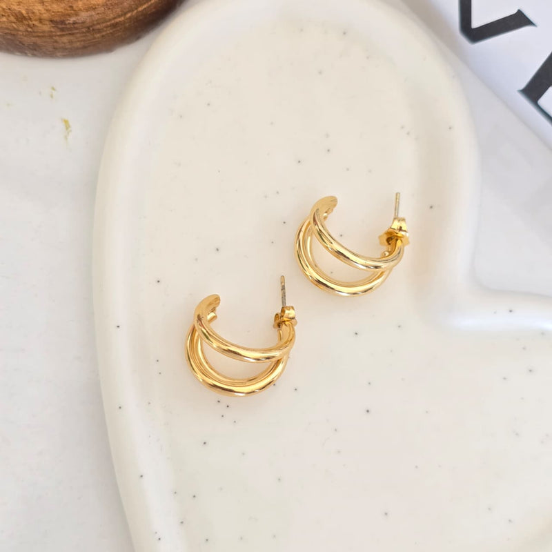 Double-Hoop Earrings