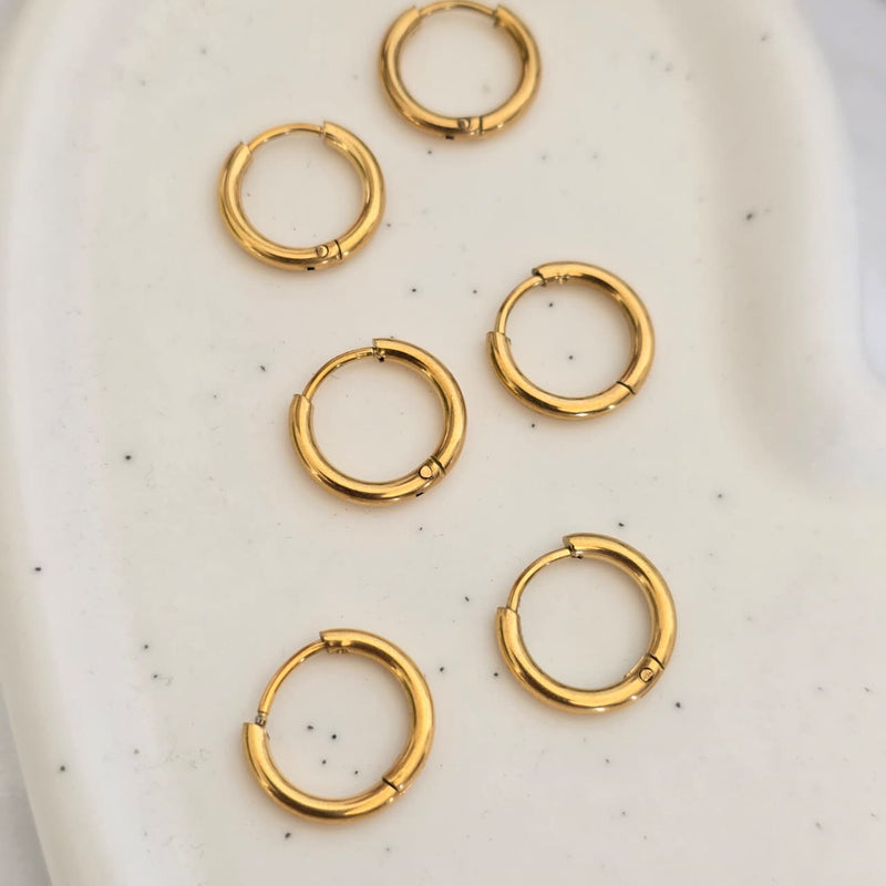 Slim-Hoop Earrings