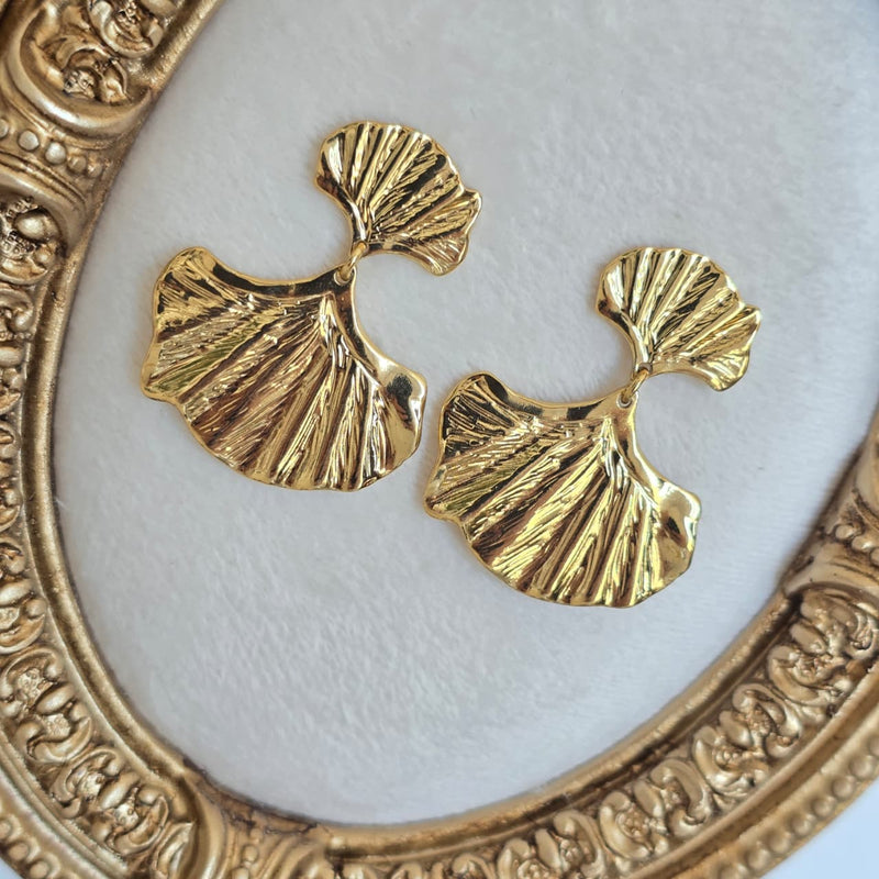 Shell-Drop Earrings