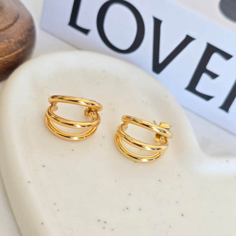 Double-Hoop Earrings