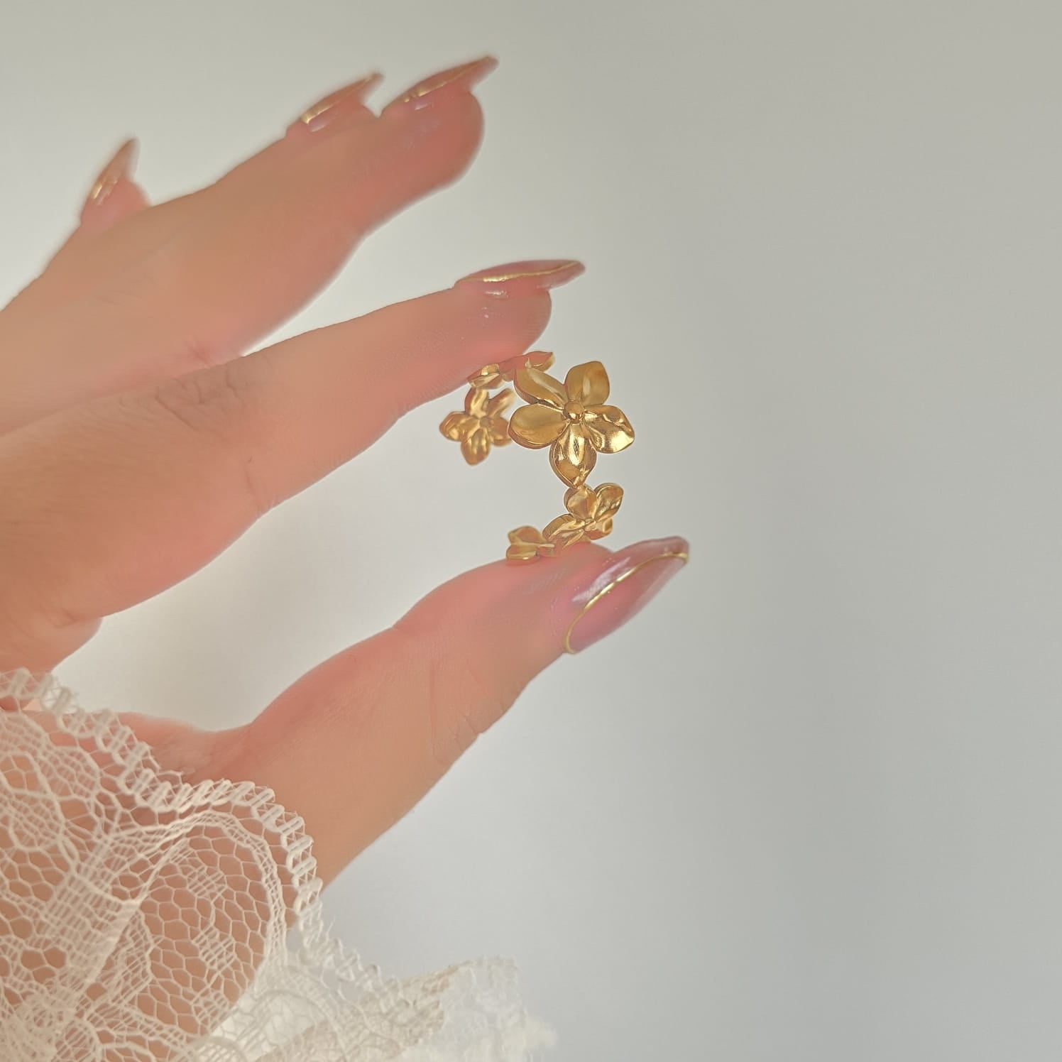 Floral-Petal Ring
