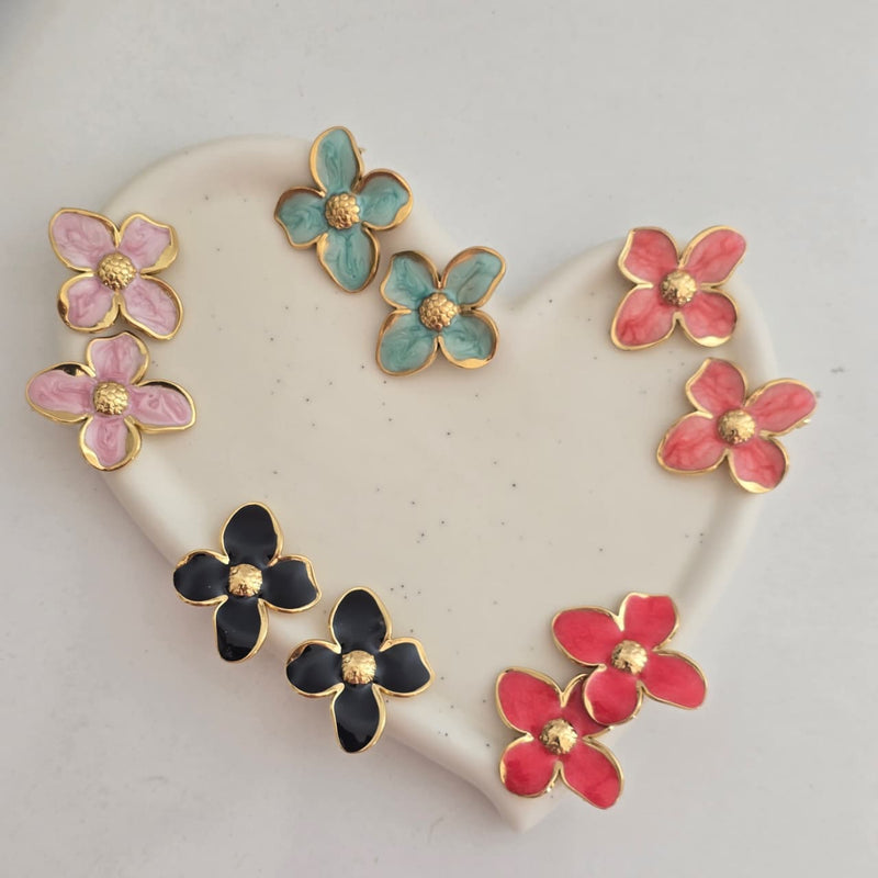 4u-Flower Earrings