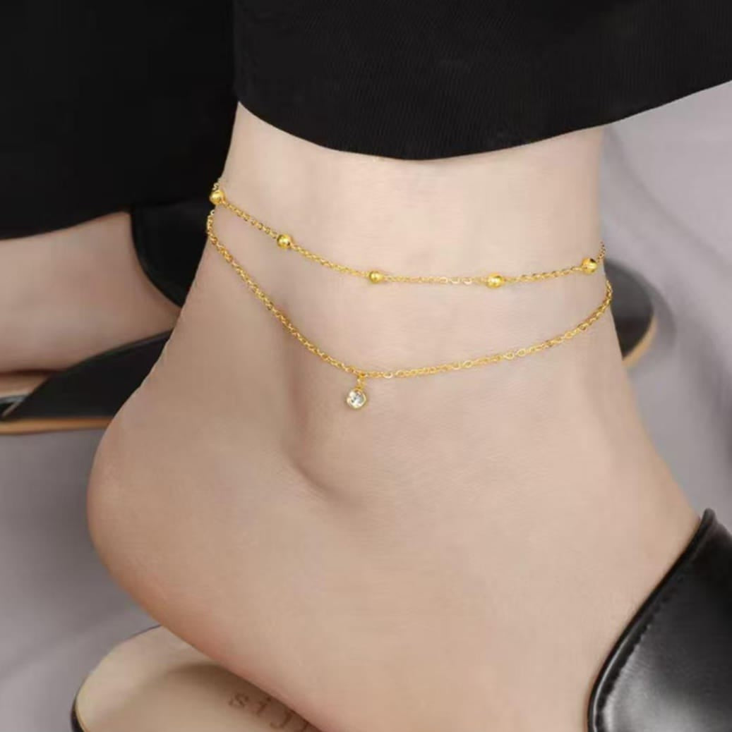Simple-Fine Anklet