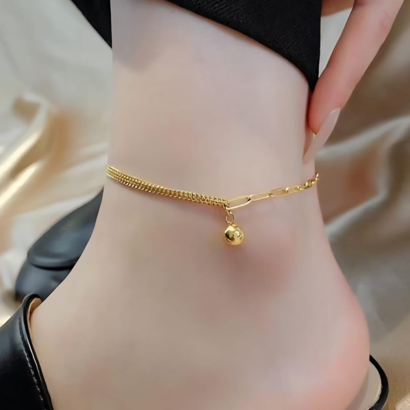 Solo-Drop Anklet