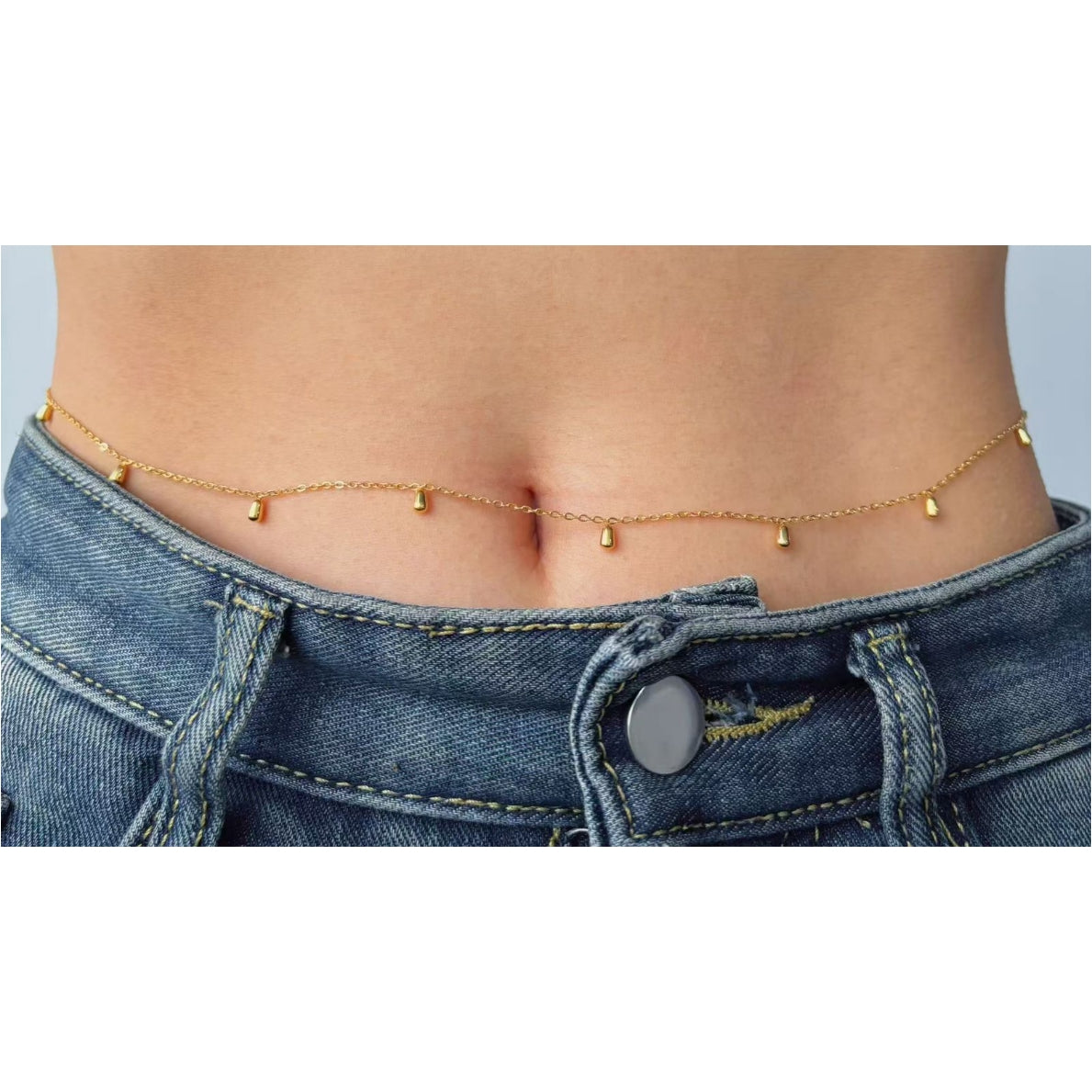 Fine-Dot Waist Chain
