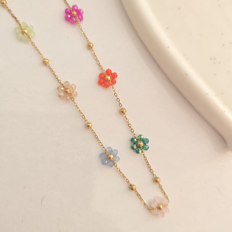 Rainbow-Bloom Necklace