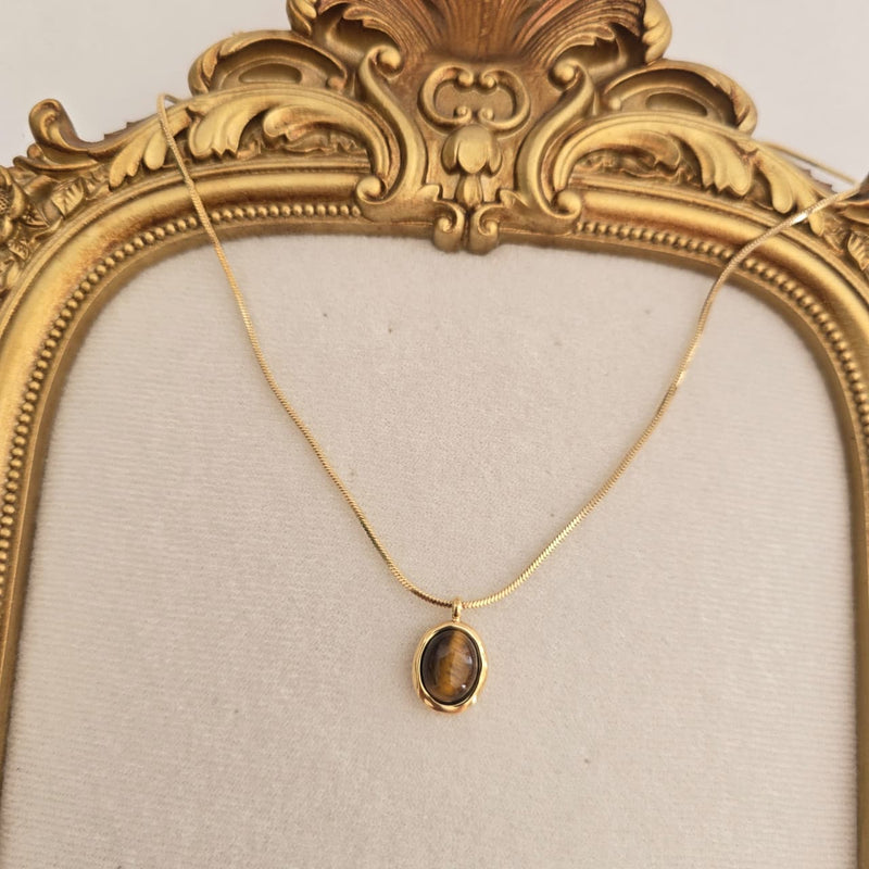 Golden-Ember Necklace