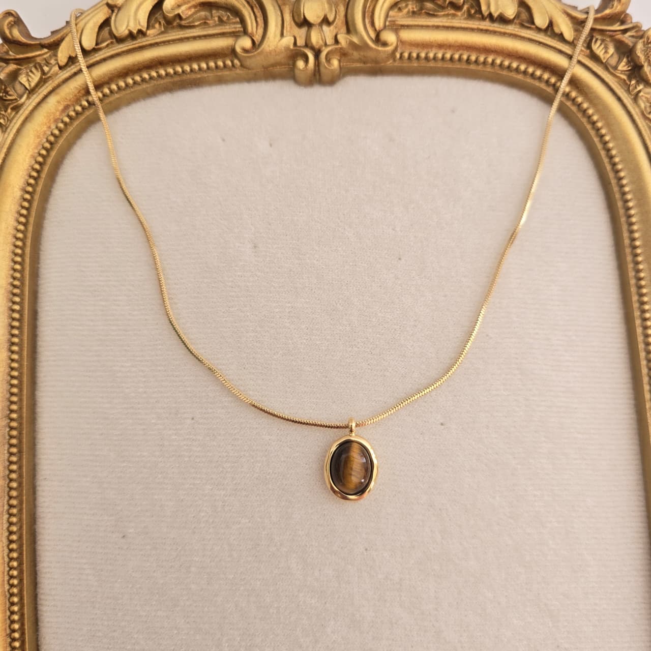 Golden-Ember Necklace