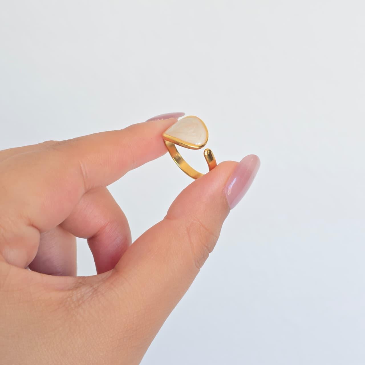 Pearl-Drop Ring