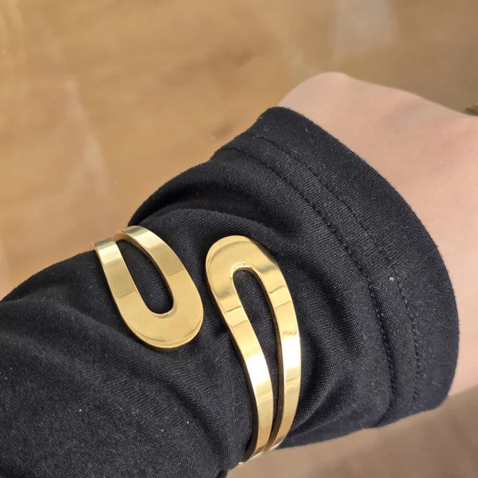 Serpent-Curve Bracelet
