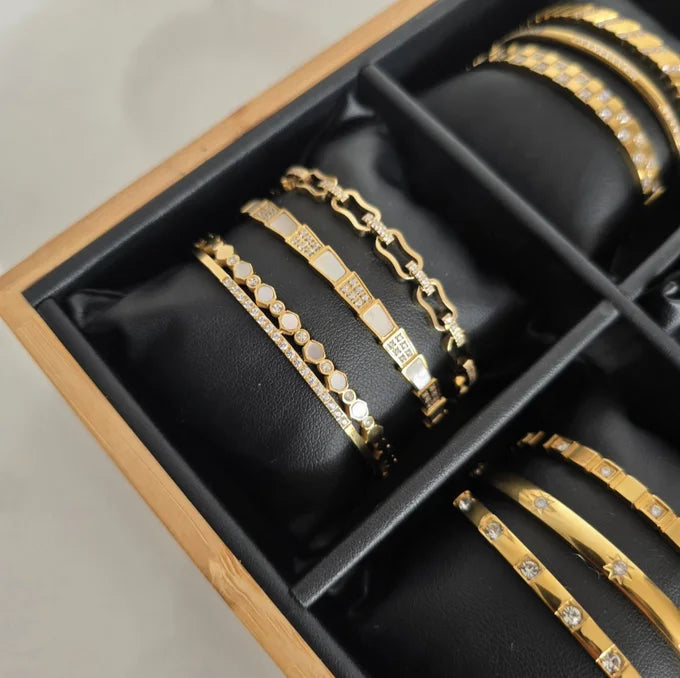 Classy-Trio Bracelets